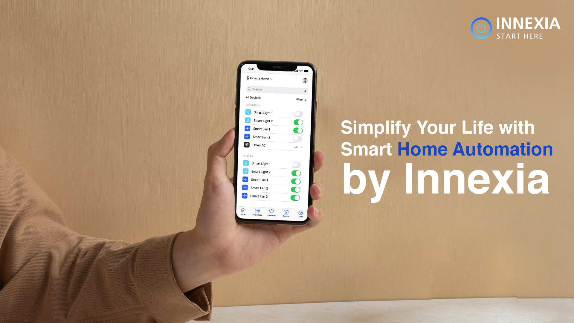 Simplify Your Life with Smart Home Automation by Innexia