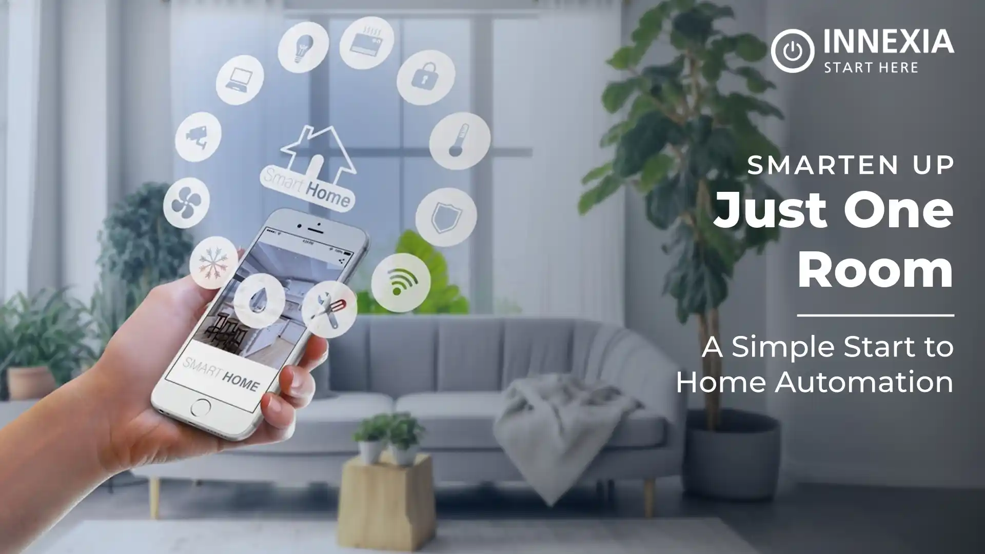 start home automation with one room