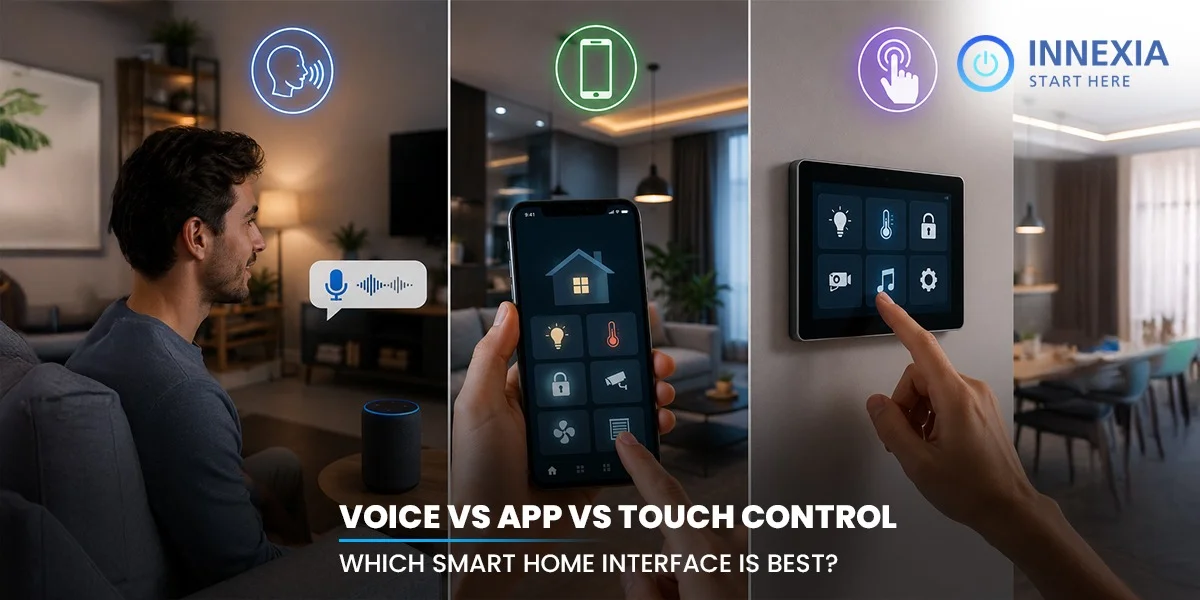 Voice vs App vs Touch Control Which Smart Home Interface is Best