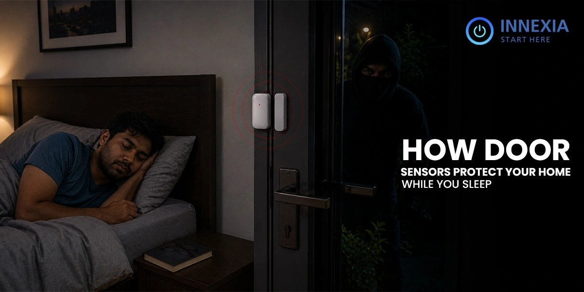 how door sensors protect your home while you sleep