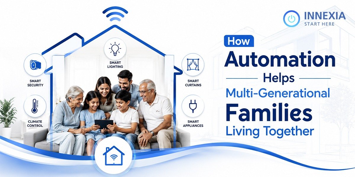 Automation Helps Multi-Generational Families Living Together