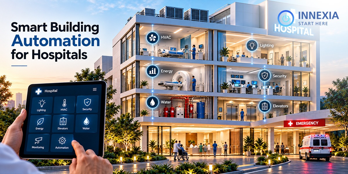 Smart Building Automation for Hospitals Benefits